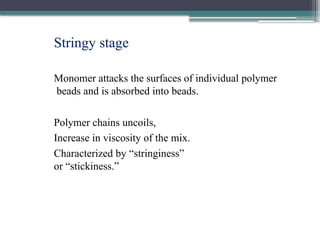 Stringiness Comprehensive Overview of Dental Polymers: Types, Properties, and ...