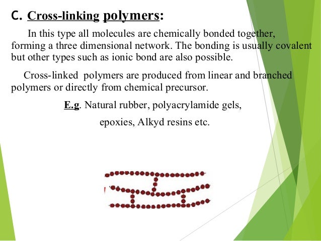 cross linked polymer