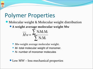 Polymer science | PPT