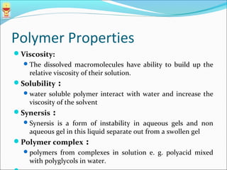 Polymer science | PPT