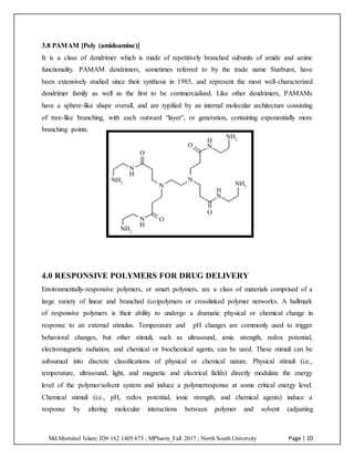 Polymer science in drug delivery system | DOCX