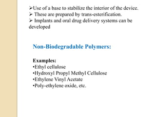 Polymer science | PPTX