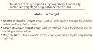 polymers used in controlled release drug delivery system 20 aug.pptx