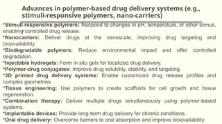 polymers used in controlled release drug delivery system 20 aug.pptx