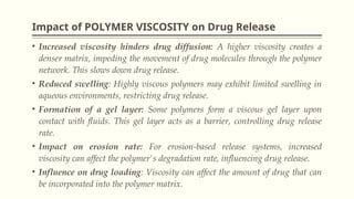polymers used in controlled release drug delivery system 20 aug.pptx