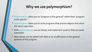 Polymorphism | PPT