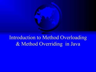 polymorphism method overloading and overriding .pptx