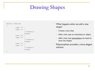 Polymorphism in C++ for beginners reference | PPT