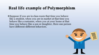 Polymorphism In c++ | PPTX