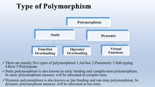 Polymorphism In c++ | PPT