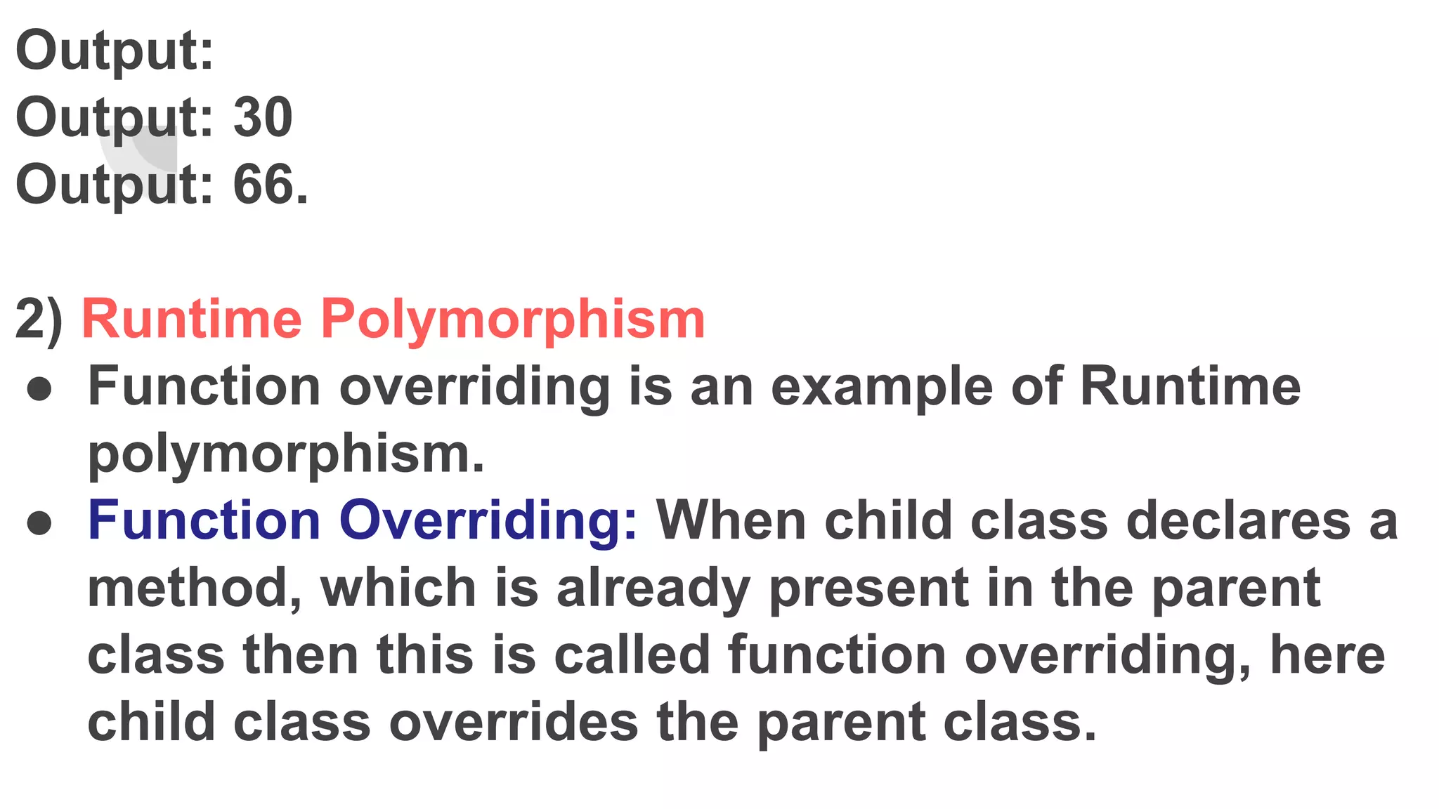 Polymorphism in c++ | PPTX