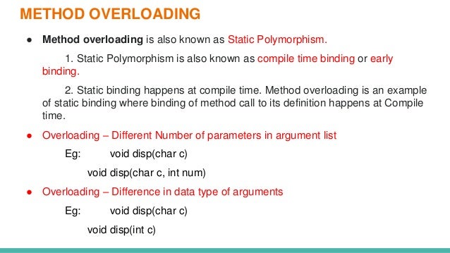 polymorphism java
