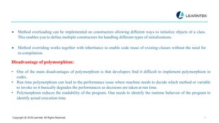 Polymorphism in java | PPTX | Programming Languages | Computing