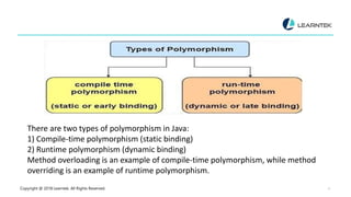 Polymorphism in java | PPT