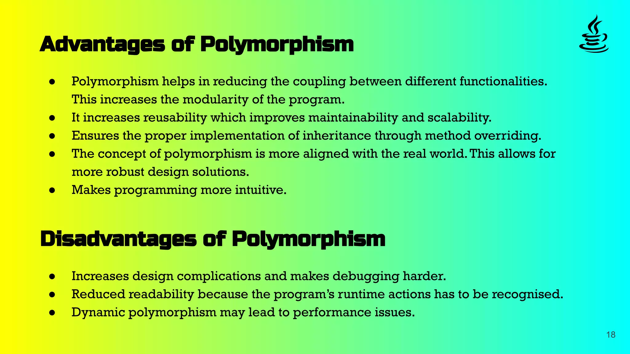 Polymorphism in Java by Animesh Sarkar | PPT