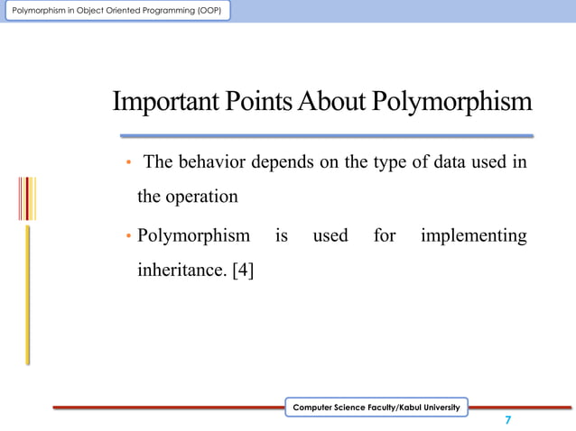 Polymorphism in oop | PDF | Programming Languages | Computing