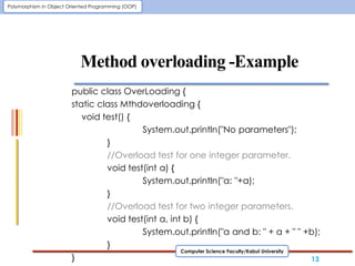 Polymorphism in oop | PPT