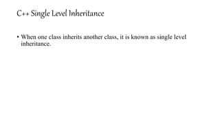 Polymorphism & inheritence ppt | PPT