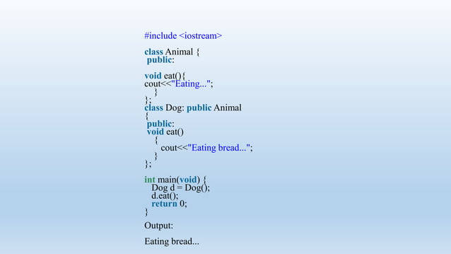 Polymorphism ppt | PPT
