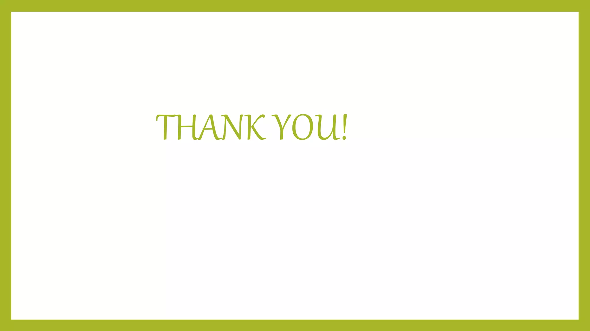 THANK YOU!
