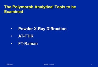Polymorph Powder Diffraction Polymorph Quantitation | PDF