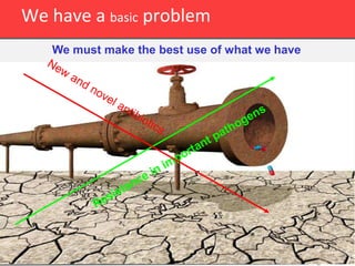 We have a basic problem
   We must make the best use of what we have




                                               12
 