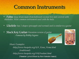 Common Instruments 