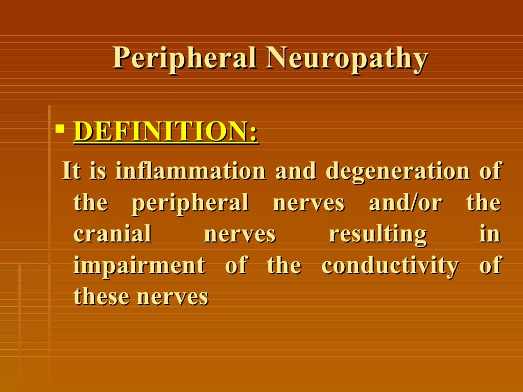 Polyneuropathy