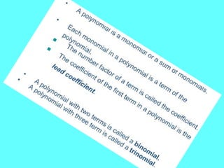 Polynomial  