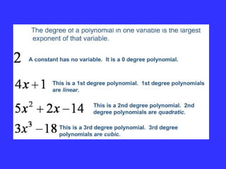 Polynomial  