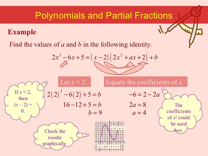 Polynomial identities division