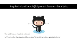 Regularization Example[Polynomial Features- Data Split]
“s7s/machine_learning_1/polynomial_regression/Polynomial_regression_regularization.ipynb”
 