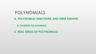 POLYNOMIALS and different types of polynomial.pptx