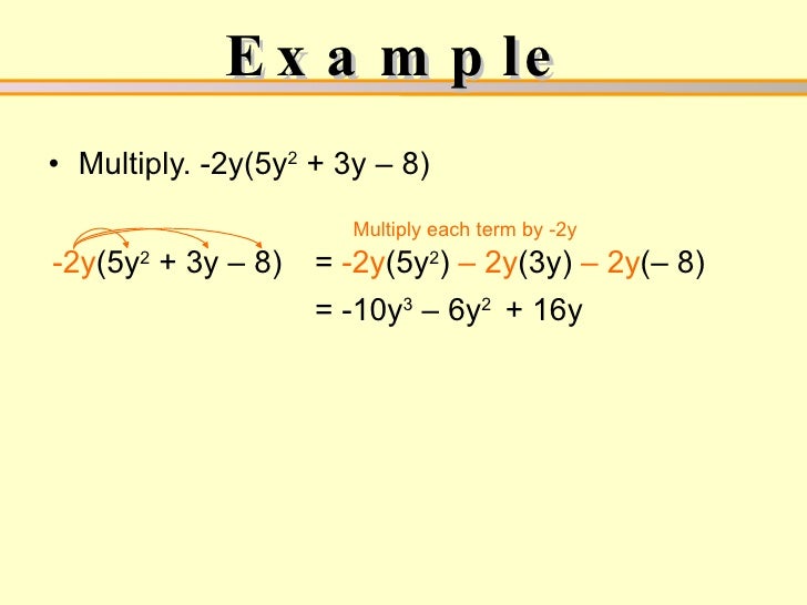 Operations on polynomials