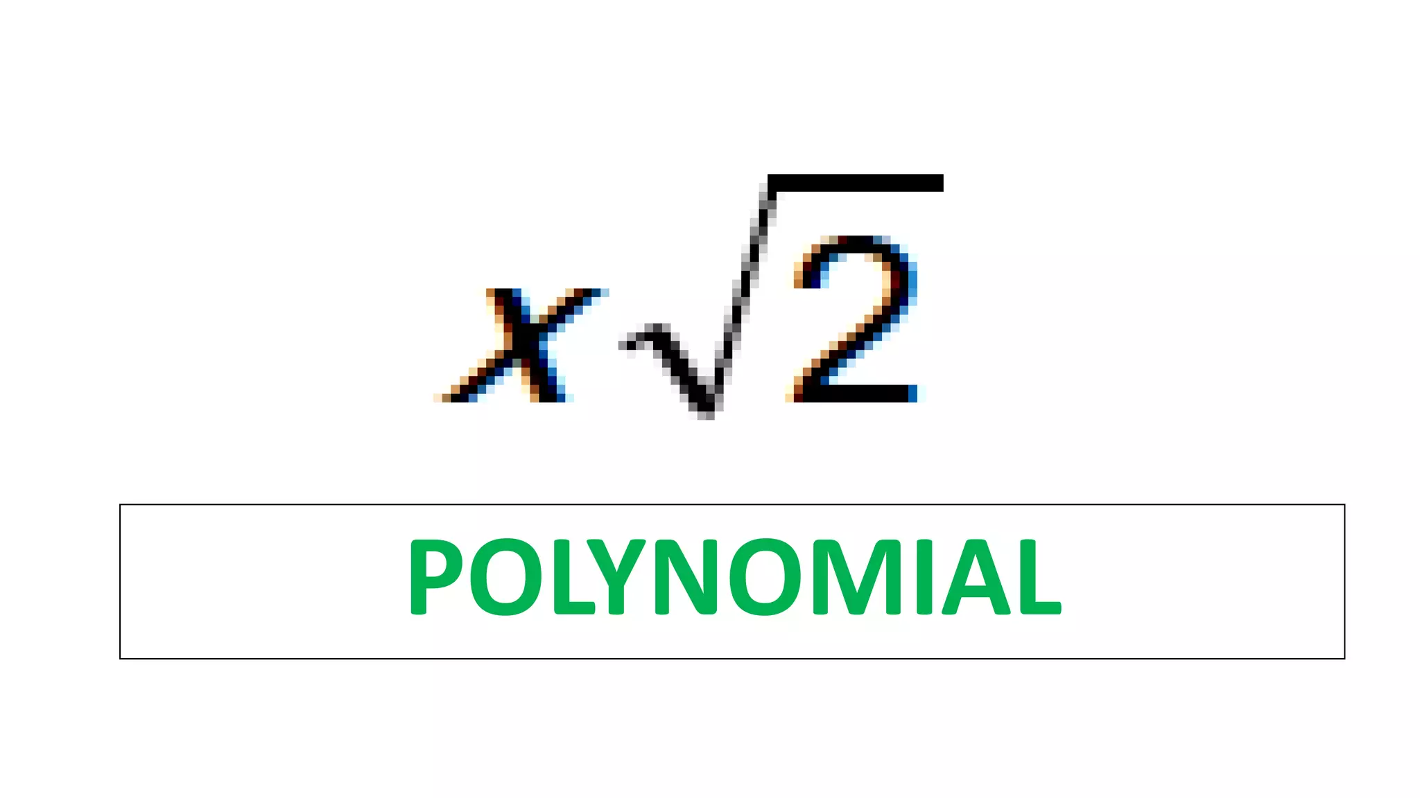 POLYNOMIAL