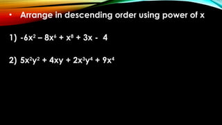 Graphing Polynomial Function and Examples | PPTX