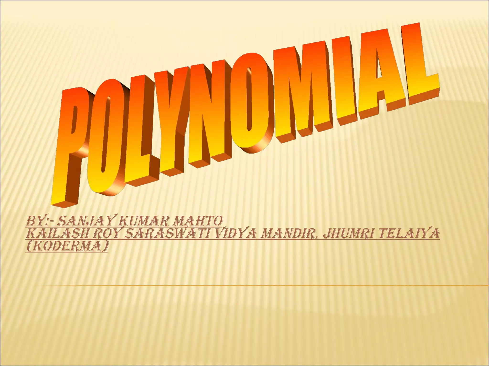 polynomials-of-class-10-ppt
