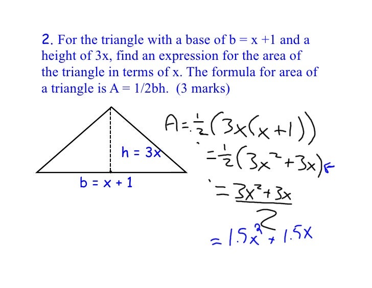 Polynomials Test Answers