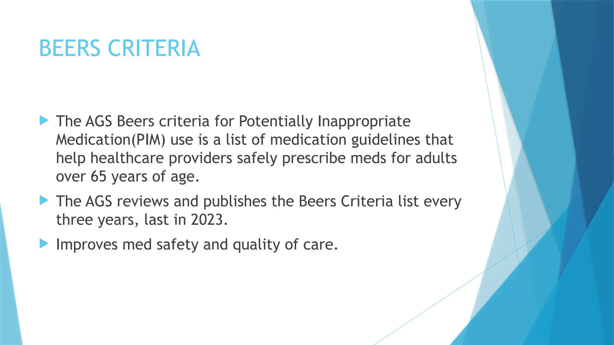 POLYPHARMACY IN GERIATRICS.pptx presentation | PPTX | Pharmaceutical ...