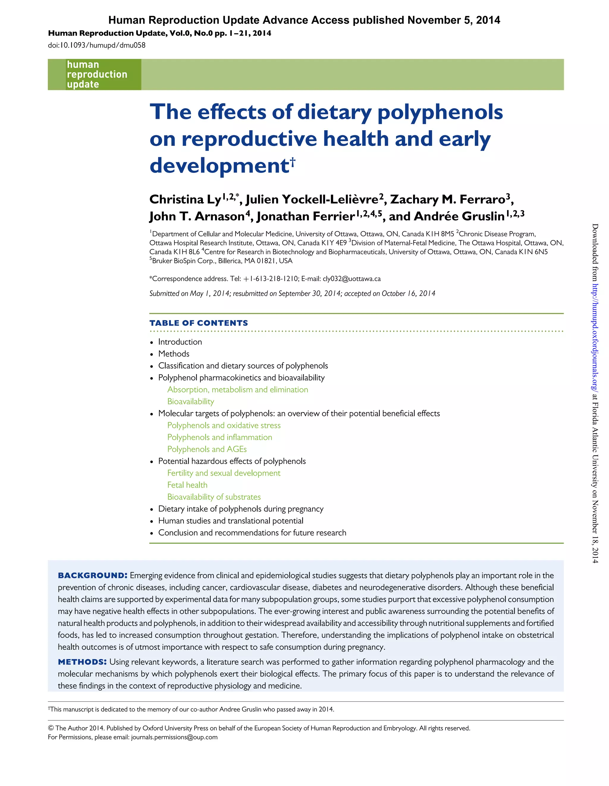 Polyphenols and pregnancy (1) PDF