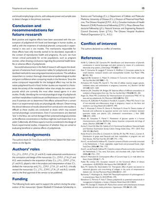 Polyphenols and pregnancy (1) | PDF