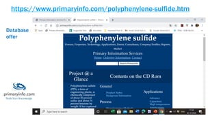 Database
offer
https://www.primaryinfo.com/polyphenylene-sulfide.htm
 