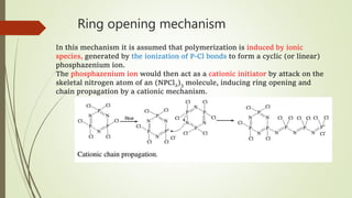 Polyphosphazenes... preparation and properties by Dr. Salma Amir | PPTX