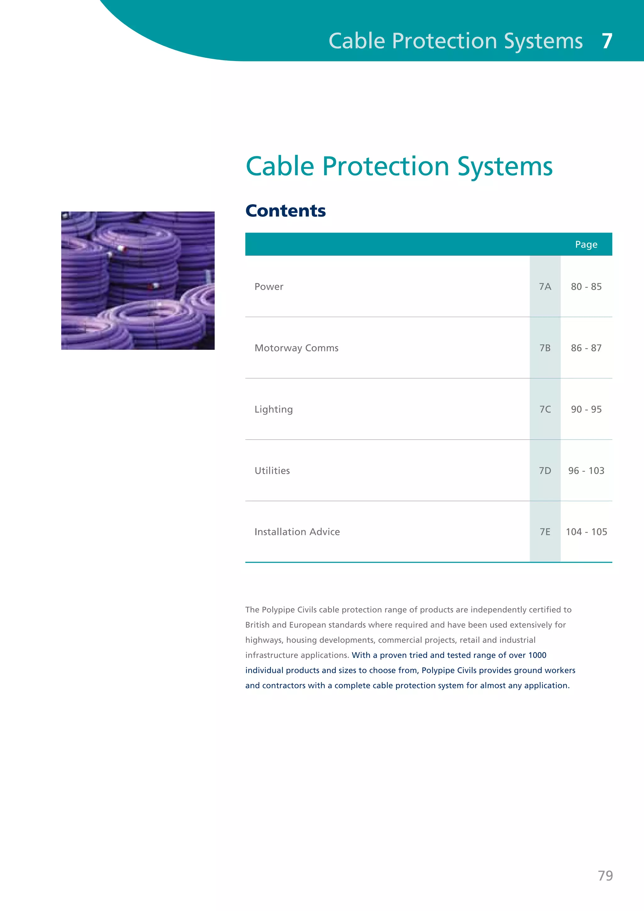 Polypipe Ridgicoil & Ridgduct Underground Cable Ducting | PDF