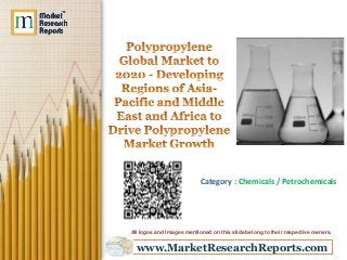 www.MarketResearchReports.com
Category : Chemicals / Petrochemicals
All logos and Images mentioned on this slide belong to their respective owners.
 