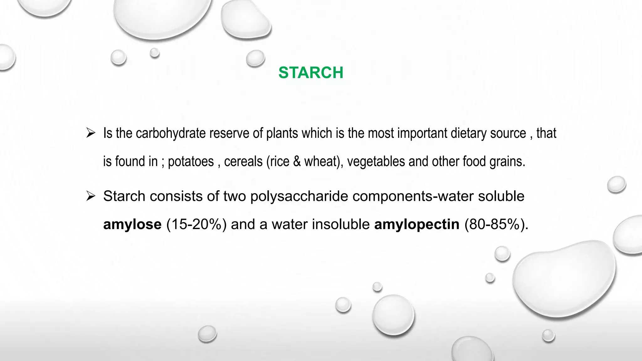 Polysaccharides Presentation Pptx