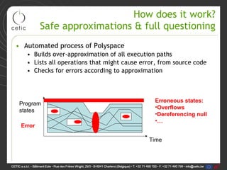 Polyspace CETIC presentation | PPT