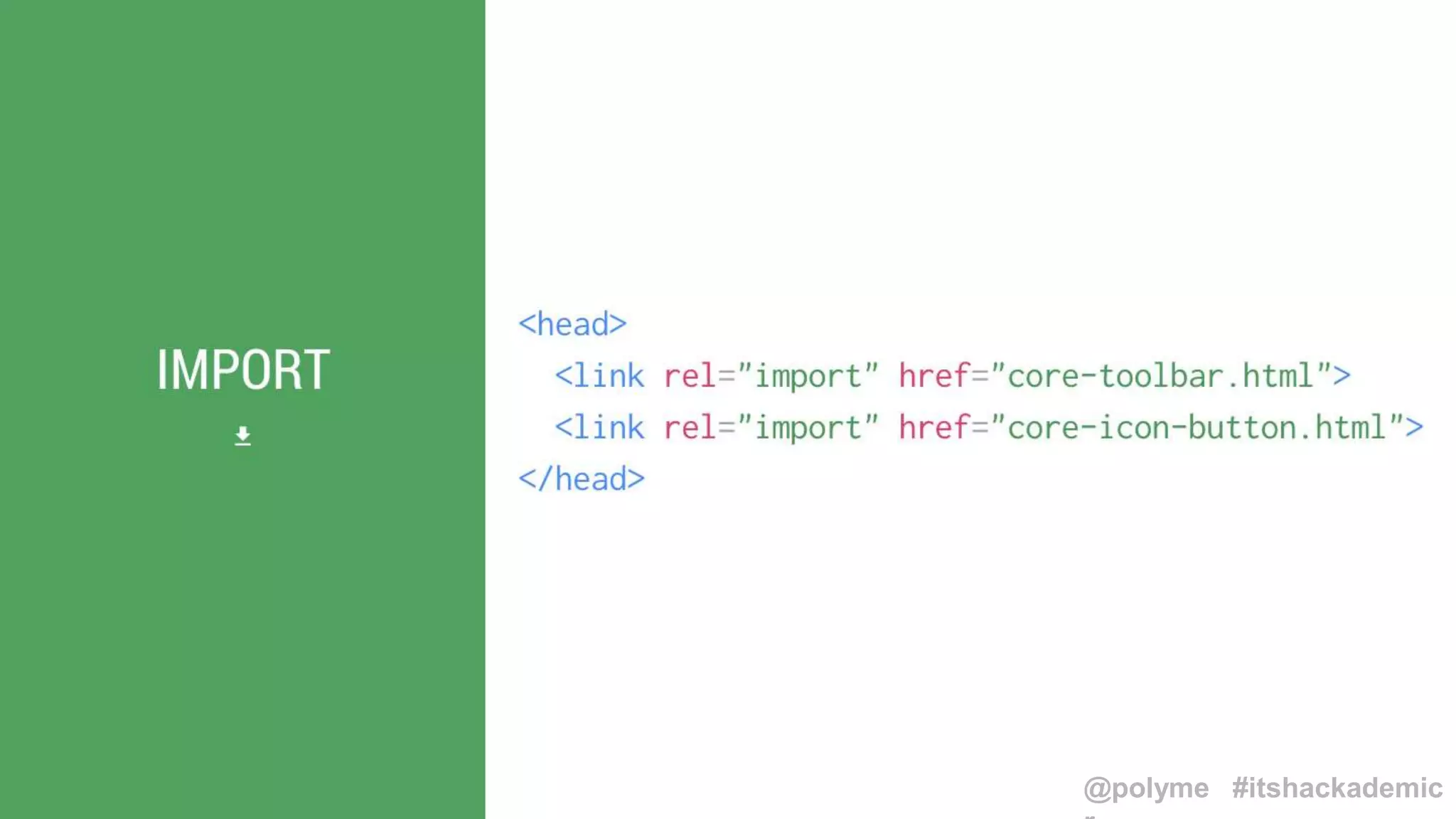 @polyme #itshackademic
 