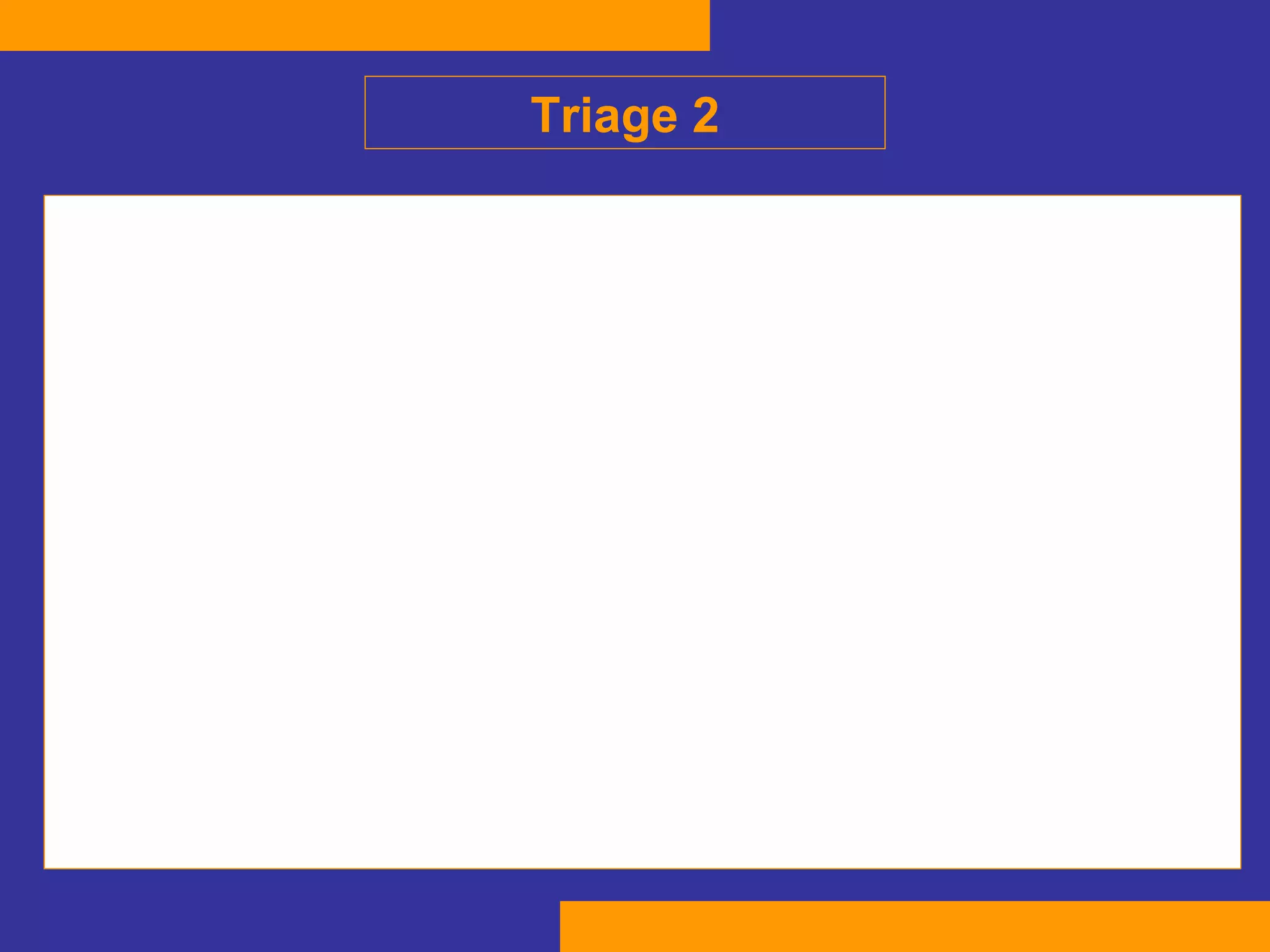 Triage 2 