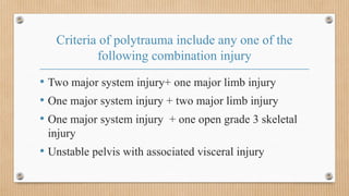Polytraumatic POLY TRAUMA.pptx FOR HEALTH AND MEDICINE | PPTX